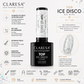 Top Coat Efecto Folia Plateada Ice Disco No Wipe | Semipermanente 5 g