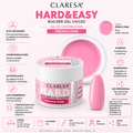 Claresa Hard Easy Builder Gel de Uñas Autonivelante Rosa Francés 45 g