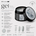 Gel constructor con brillo similar al de la lámina de diamante, 15 g.