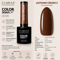 Esmalte semipermanente Claresa, manicura Autumn Crush 3 Chocolate 5g