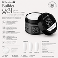 Gel de uñas de construcción LED UV BLANCO 50 g.