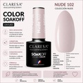 Esmalte Claresa Nude 102 Lavanda suave