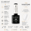 Top Coat Glitter Dorado Sunstone No Wipe | Semipermanente 5 g