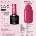 Esmalte Claresa 524 Rosa Frambuesa