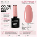 Esmalte Claresa Nude Glow Gummy Nude 1