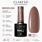 Esmalte Claresa, marrón 304
