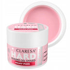 Gel autonivelante para uñas Claresa Hard Easy Builder, color rosa lechoso, 45 g