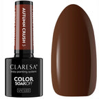 Esmalte semipermanente Claresa, manicura Autumn Crush 3 Chocolate 5g