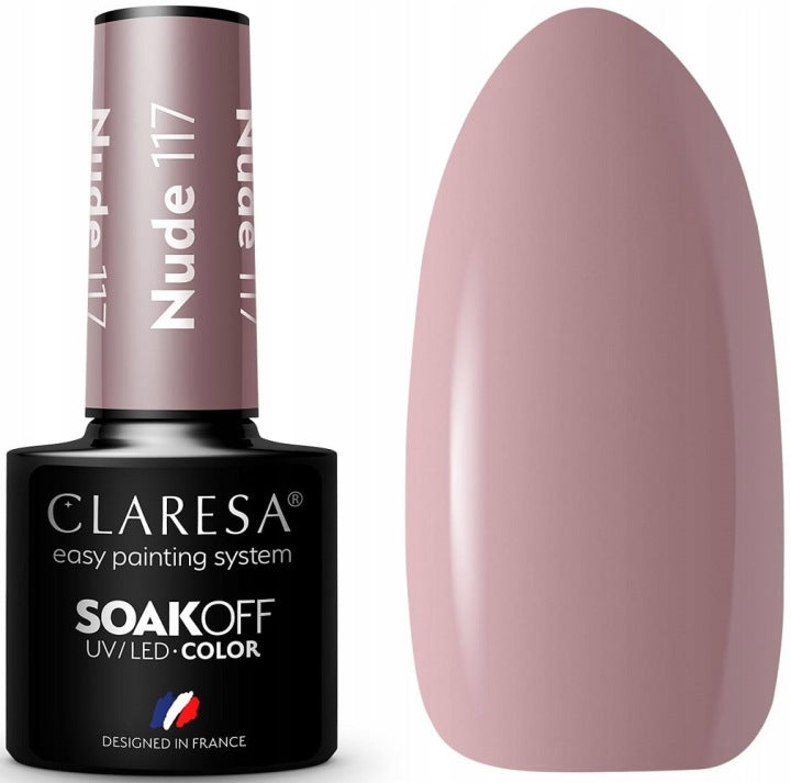 Esmalte Claresa Nude 117 Beige Morado