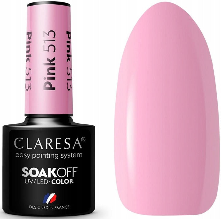 Esmalte Claresa Rosa 513 Polvo Rosa