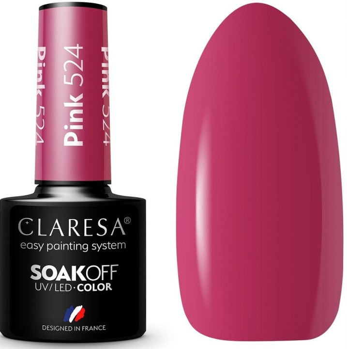 Esmalte Claresa Rosa 524 Rosa Frambuesa