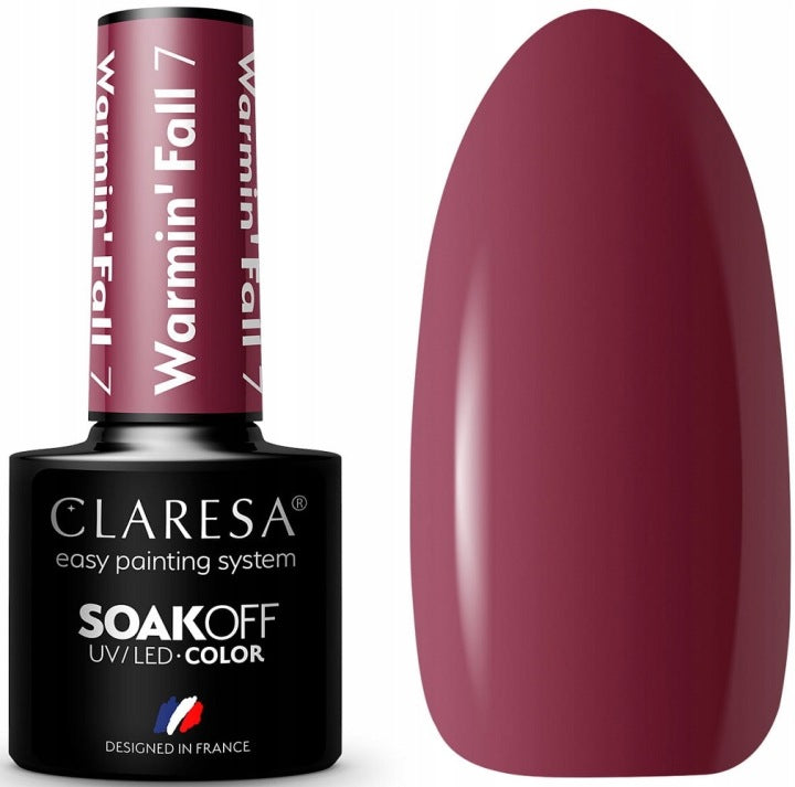 Esmalte Claresa Warmin' Fall 7 Rojo