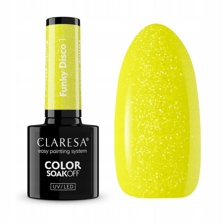Esmalte Claresa Funky Disco 1 Yellow Groove