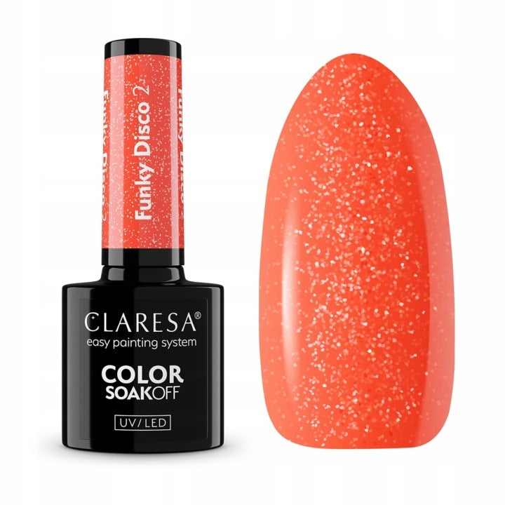 Esmalte Claresa con partículas Funky Disco 2