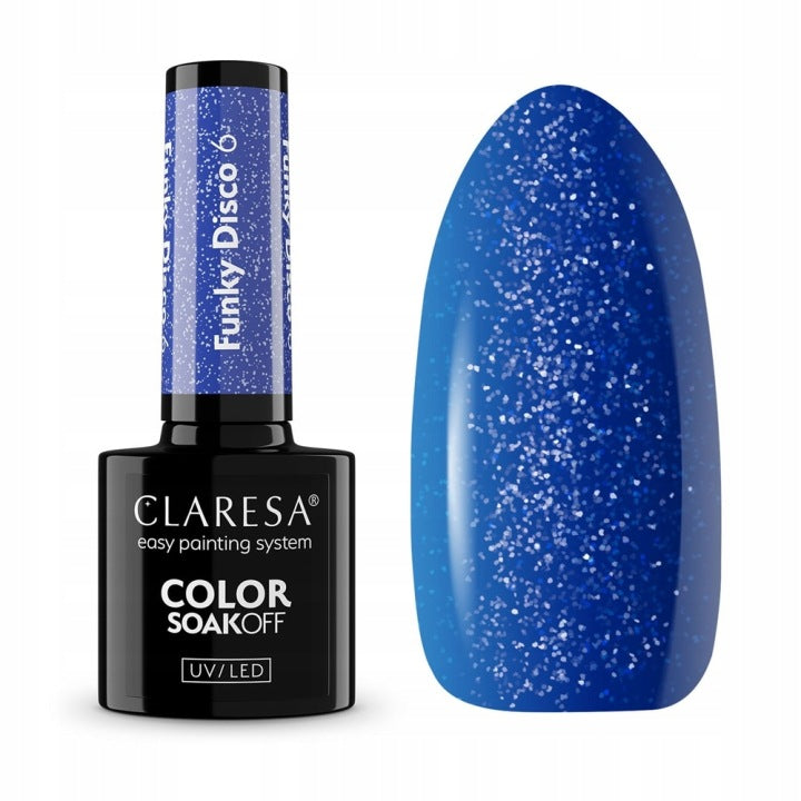 Esmalte Claresa Funky Disco 6 Blue Beat