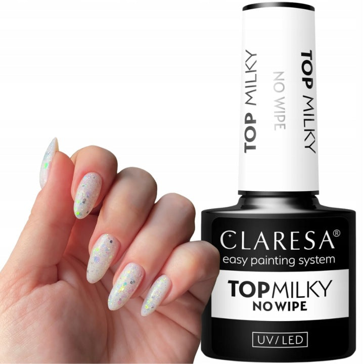 Top Lechoso Semitransparente | Efecto Natural & French | 5ml