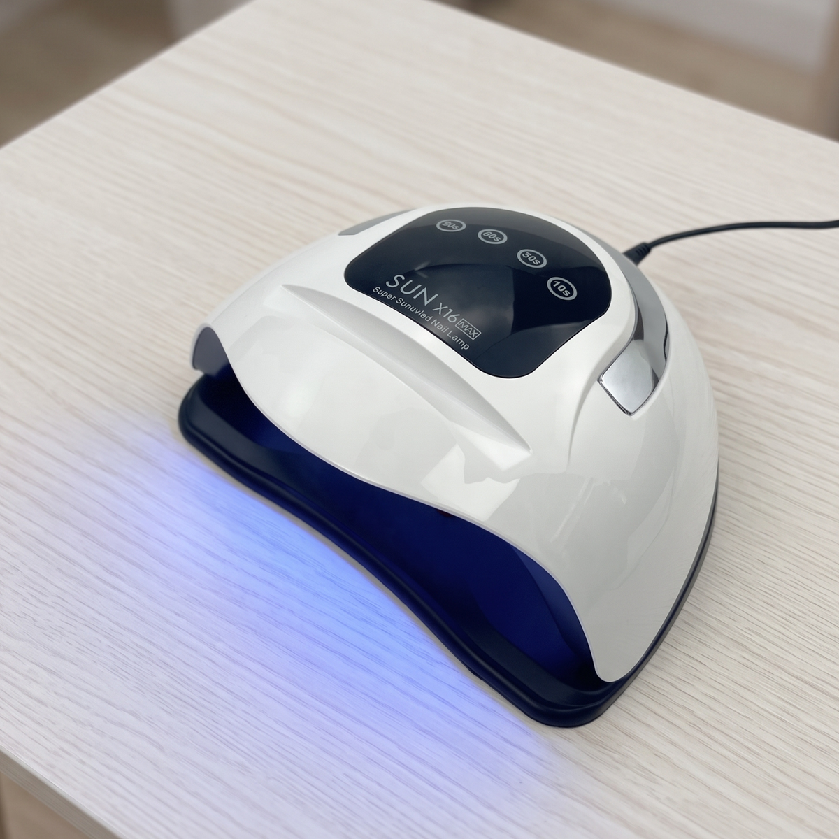 Lámpara de uñas para manicura intensa, SUN x16, UV/LED, 320 W