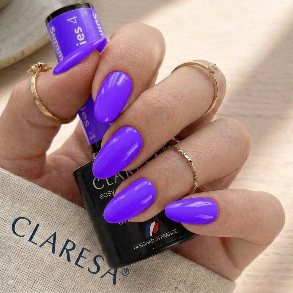 Esmalte Claresa Expressive Azul marino neón 6