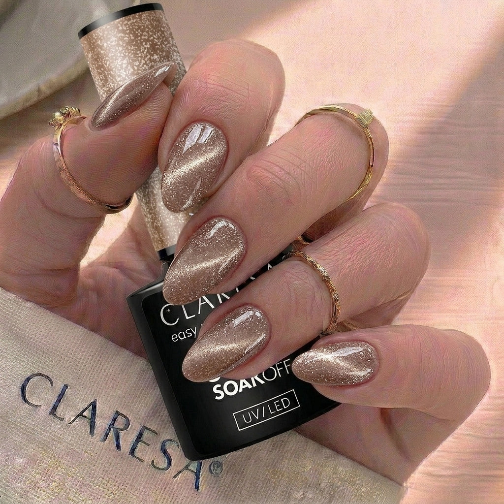 Esmalte Claresa Cat Eye Nude Glow