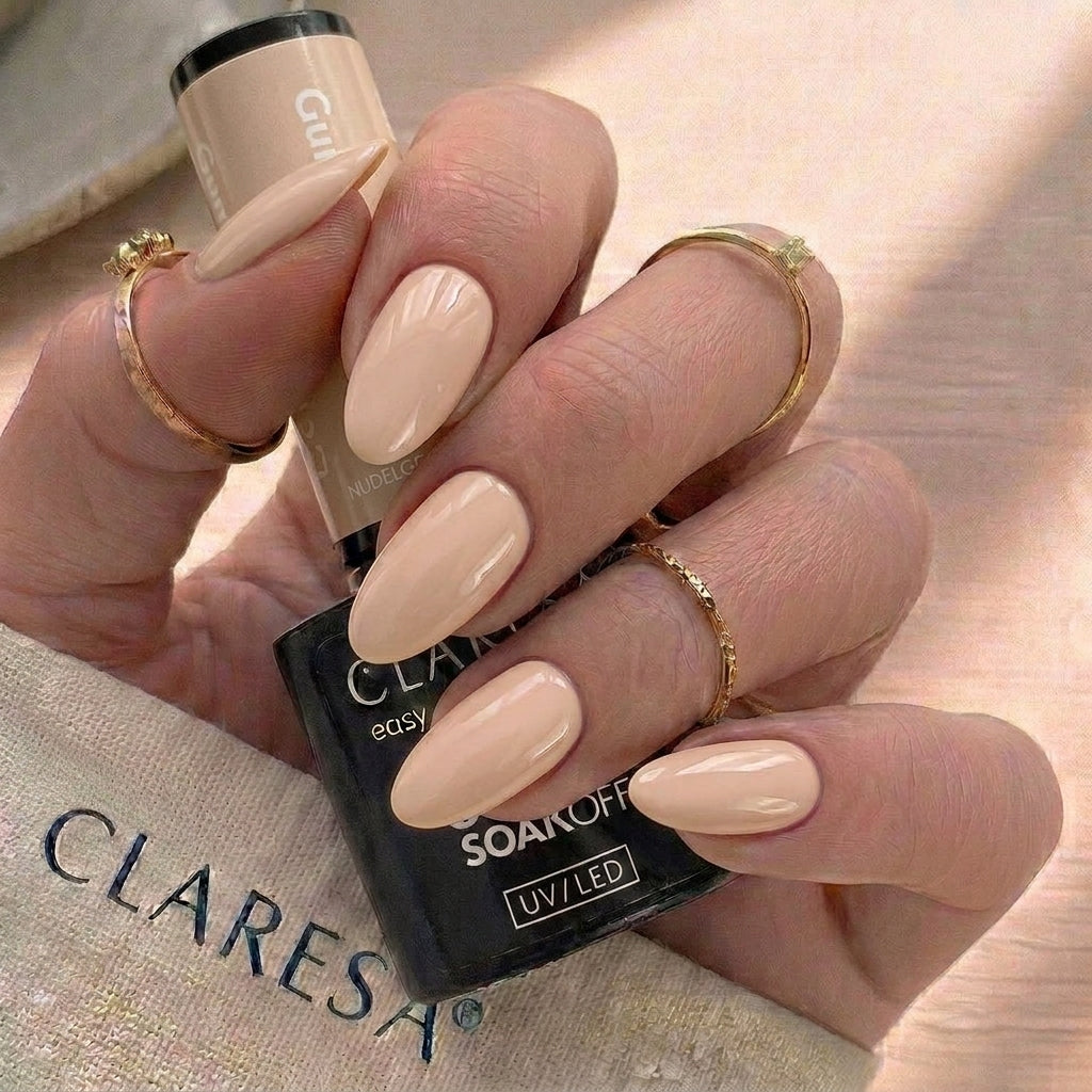 Esmalte Claresa Nude Glow Gummy Nude Creamy 2