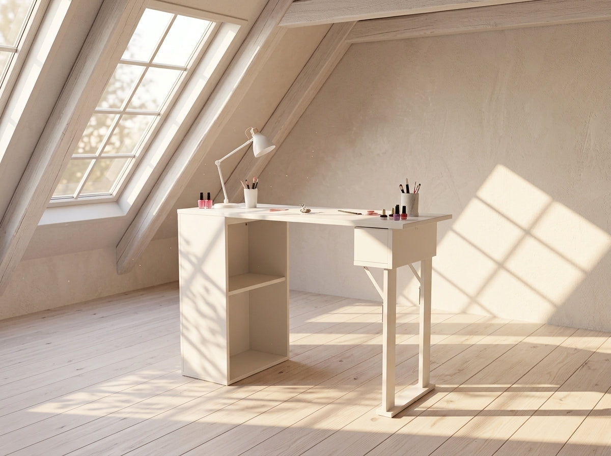 Mesa de manicura plegable