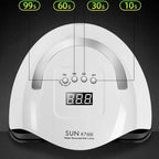 Lámpara de uñas, manicura intensa, SUN x7, UV/LED, 220 W