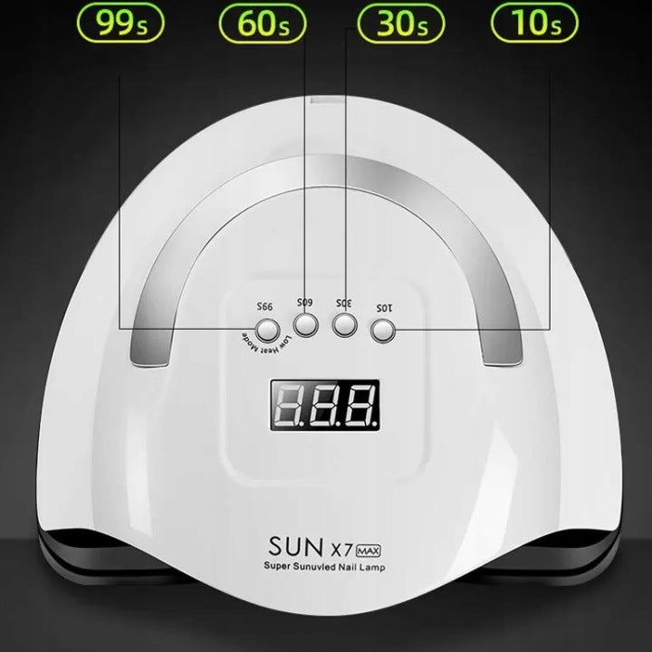 Lámpara de uñas, manicura intensa, SUN x7, UV/LED, 220 W