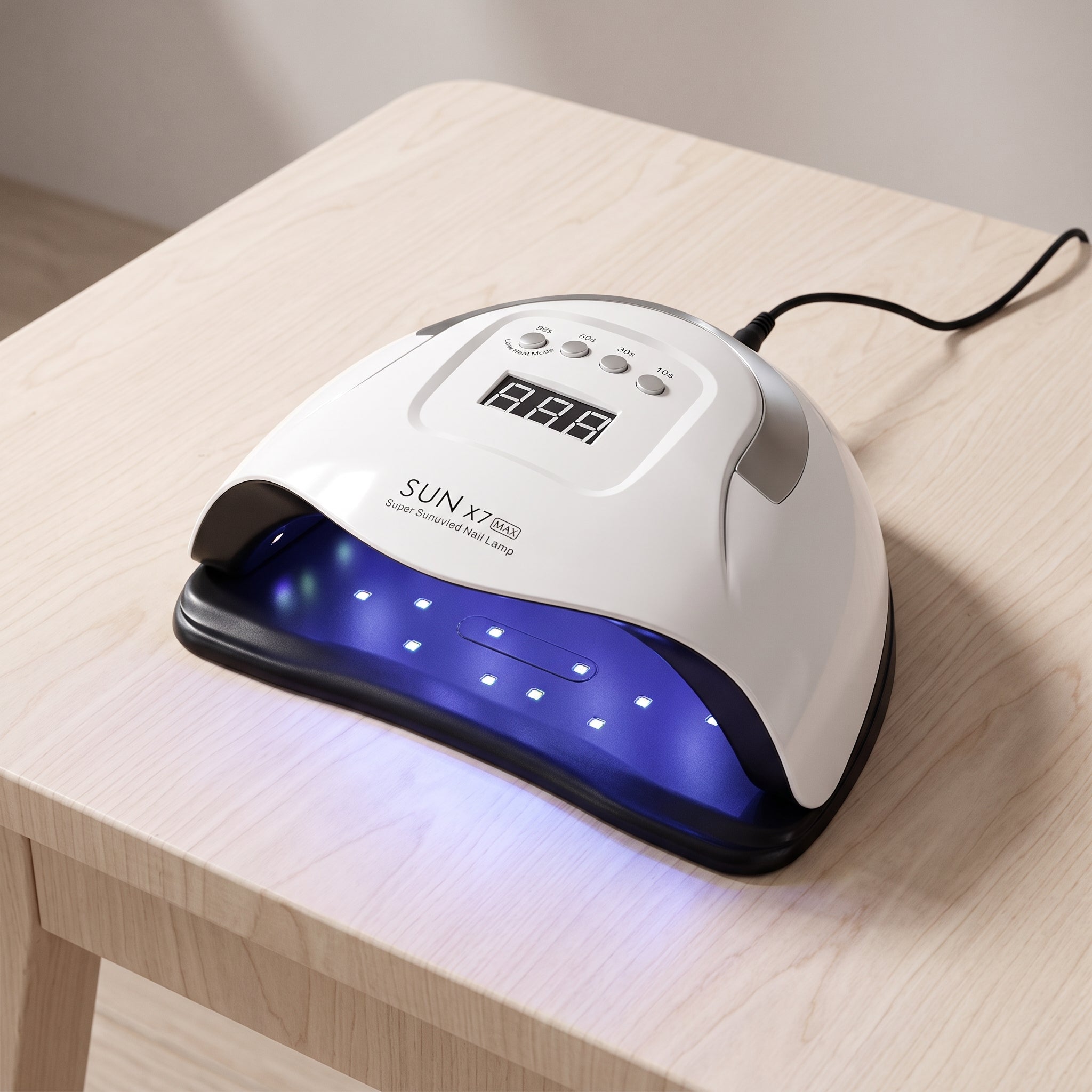 Lámpara de uñas, manicura intensa, SUN x7, UV/LED, 220 W