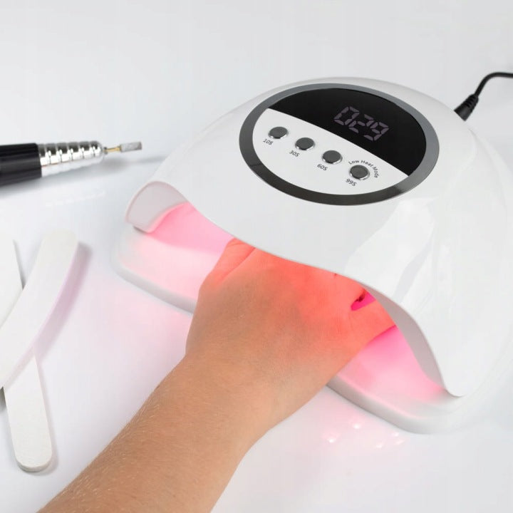 Lámpara UV/LED X20 MAX, luz rosa para manicura, 320 W