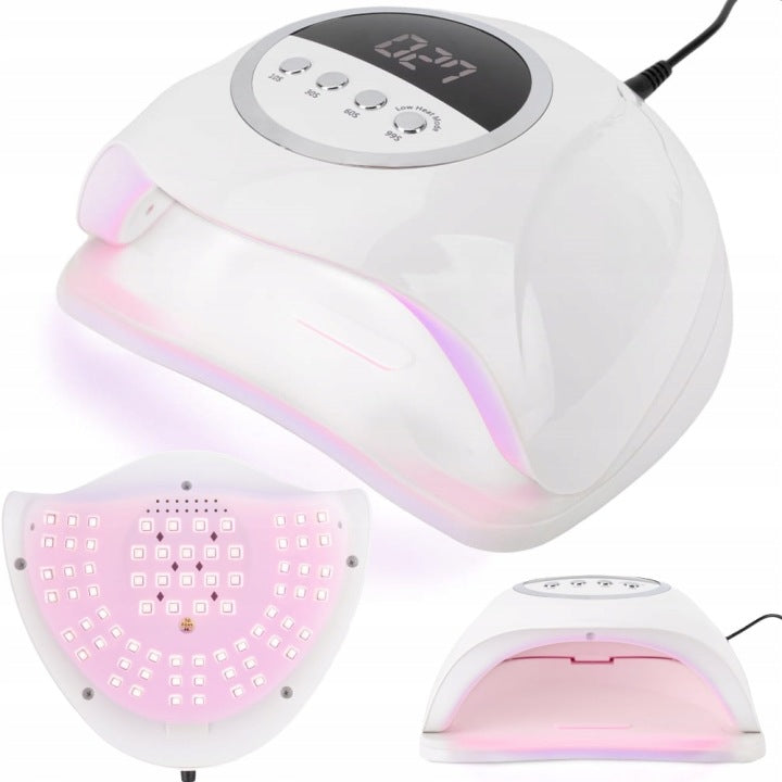 Lámpara UV/LED X20 MAX, luz rosa para manicura, 320 W