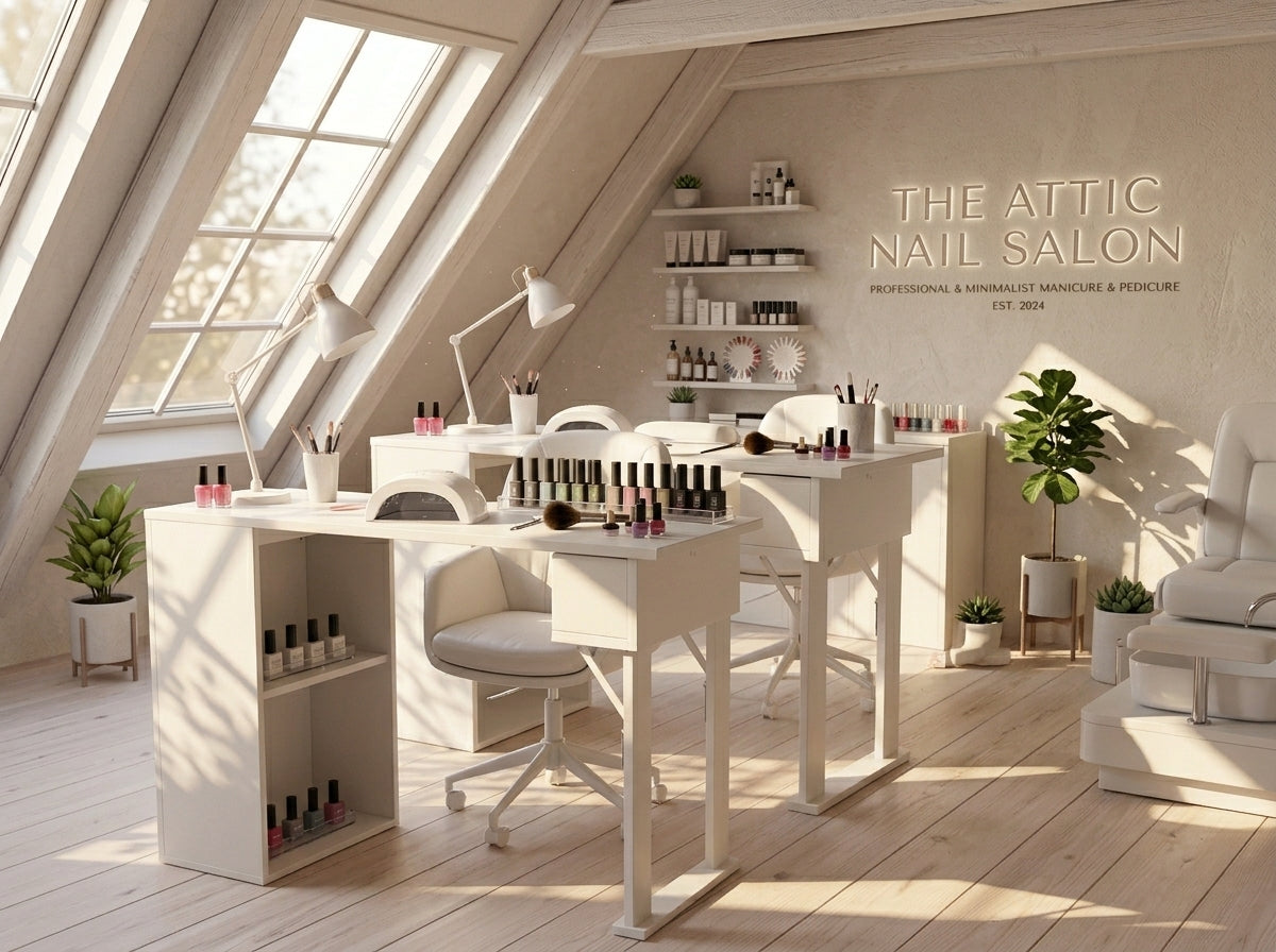 Mesa de manicura plegable