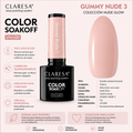 Esmalte Claresa Gummy Nude Peach 3