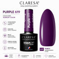 Esmalte Claresa morado 619