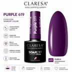 Esmalte Claresa morado 619