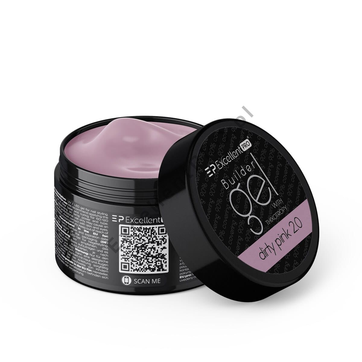 Excellent PRO Builder Gel with Thixotropy – Dirty Pink
