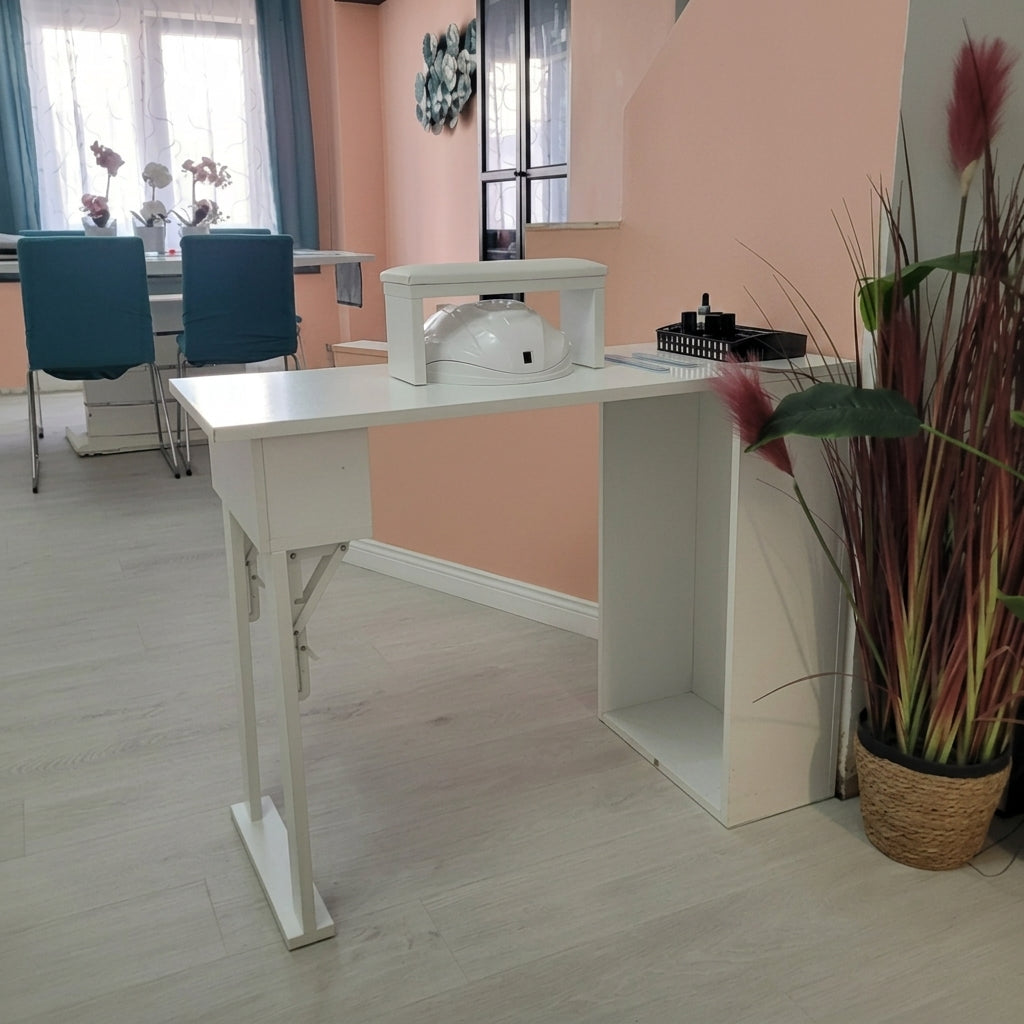 Mesa de manicura plegable